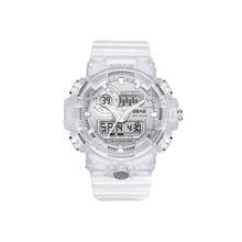 Load image into Gallery viewer, Fashion Sports Couple Watch Creative Dual Display Transparent Watches For Lovers Waterproof Auto Date Couples Wrist Watch Gift