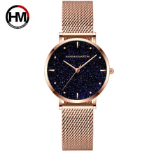 Load image into Gallery viewer, Women Watches Top Brand Luxury Japan Quartz Movement Stainless Steel Sliver White Dial Waterproof Wristwatches relogio feminino
