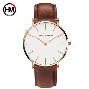 Women Watches Top Brand Luxury Japan Quartz Movement Stainless Steel Sliver White Dial Waterproof Wristwatches relogio feminino