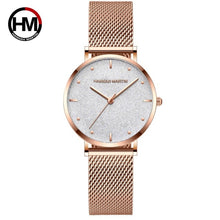 Load image into Gallery viewer, Women Watches Top Brand Luxury Japan Quartz Movement Stainless Steel Sliver White Dial Waterproof Wristwatches relogio feminino
